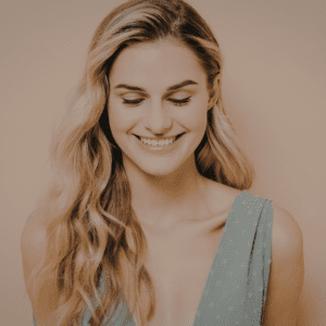 warm light person portrait
