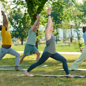 active persons outdoors