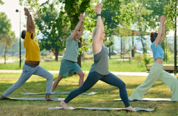 active persons outdoors