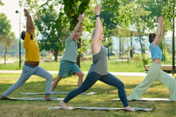 active persons outdoors