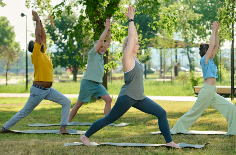 active persons outdoors