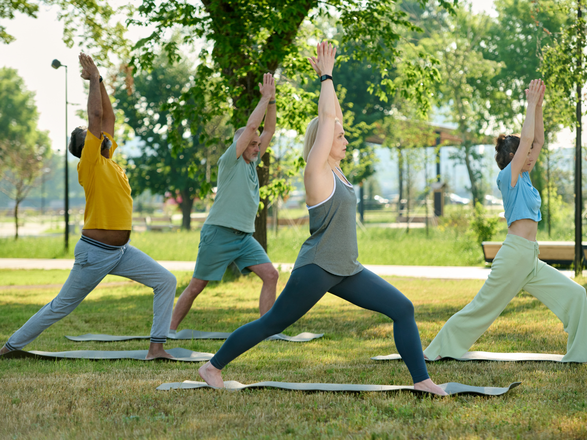 active persons outdoors